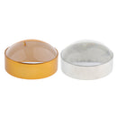 Magnifier Glasses Dome Table Top Jewelry Loupe 6X for Watch Electronics Repair Tool Kit Metal Optical Glass Golden