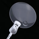 Adjustable Metal Hose LED Jewelry Magnifier Loupe with Light Table Top Magnifying Glasses Lamp 1.8X Clear Magnification