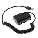 LP-E6 Battery Charger Kit Power Bank DR-E6 DC Coupler for Canon 7D Mark II / 5D Mark II / 6D / 70D / 80D / 60Da