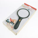 2X Magnifying Glass Eye Magnifier Jewelry Loupe Watch Microscope with 3 LED Light Wide Application