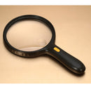 2X Magnifying Glass Eye Magnifier Jewelry Loupe Watch Microscope with 3 LED Light Wide Application