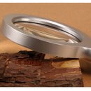 5X 55mm Magnifying Glass Eye Magnifier Jewelry Loupe Watch Microscope with 8 LED Light Wide Application