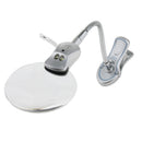 Adjustable Metal Hose LED Jewelry Magnifier Loupe Clip with Light Table Top Magnifying Glasses Lamp 2.5X Clear Amplification Effect