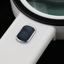 8X 85mm Magnifying Glass Eye Magnifier Jewelry Loupe Watch Microscope with 12 LED Light Wide Application