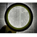 8X 85mm Magnifying Glass Eye Magnifier Jewelry Loupe Watch Microscope with 12 LED Light Wide Application