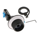 15mm Rail Rod Clamp Follow Focus with Gear Ring Mount for Canon Nikon Sony Olympus Panasonic DSLR Camera