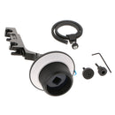 Aluminum Alloy Camera Stabilizer Rig Follow Focus with Lens Gear Ring for 52mm - 86mm Lens 15mm Rail Rod Mount Accessory Kit