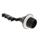 Aluminum Alloy Camera Stabilizer Rig Follow Focus with Lens Gear Ring for 52mm - 86mm Lens 15mm Rail Rod Mount Accessory Kit