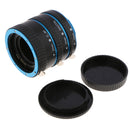 13mm 21mm 31mm Auto Focus Macro Extension Tube Set 13mm for Canon DSLR Cameras 5D Mark II III,7D 10D 20D 30D 40D 50D 300D 350D 400D and More - Blue