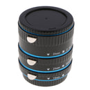 13mm 21mm 31mm Auto Focus Macro Extension Tube Set 13mm for Canon DSLR Cameras 5D Mark II III,7D 10D 20D 30D 40D 50D 300D 350D 400D and More - Blue
