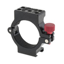 Aluminum Ring Clamp with Cold Shoe for Zhiyun Smooth 4 Handheld Gimbal -Black