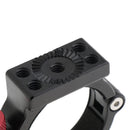 Aluminum Ring Clamp with Cold Shoe for Zhiyun Smooth 4 Handheld Gimbal -Black