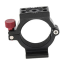 Aluminum Ring Clamp with Cold Shoe for Zhiyun Smooth 4 Handheld Gimbal -Black