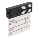 Movie Clapper Board Director Clapboard Film Making Kit Props Acrylic Wooden 6.5''x6.0