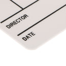 Movie Clapper Board Director Clapboard Film Making Kit Props Acrylic Wooden 6.5''x6.0