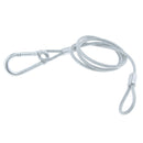 Safety Cables 110lb Load Capacity 31'' Stainless Steel Security Rope for Stage Light Party Lights DJ Light Projector Light