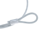 Safety Cables 110lb Load Capacity 31'' Stainless Steel Security Rope for Stage Light Party Lights DJ Light Projector Light