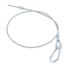 Safety Cables 110lb Load Capacity 31'' Stainless Steel Security Rope for Stage Light Party Lights DJ Light Projector Light