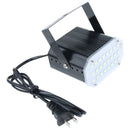 Sound Activated Flash Speed Control Party Stage Strobe White Light 24 LEDs