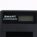 Dual Battery Charger for Canon LP-E12, Compatible with Canon EOS M, M2, M10, M50, M100, 100D, Kiss M, Kiss X7, Rebel SL1, PowerShot SX70 HS Cameras