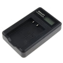 LP-E17 Battery Charger with LCD Display for Canon EOS Rebel T7i, T6i, T6s, SL2, EOS M6, M5, M3, 77D, 750D, 760D, 800D, 200D, 8000D, KISS X8i Cameras