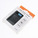 LP-E17 Battery Charger with LCD Display for Canon EOS Rebel T7i, T6i, T6s, SL2, EOS M6, M5, M3, 77D, 750D, 760D, 800D, 200D, 8000D, KISS X8i Cameras