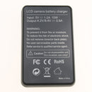 LP-E17 Battery Charger with LCD Display for Canon EOS Rebel T7i, T6i, T6s, SL2, EOS M6, M5, M3, 77D, 750D, 760D, 800D, 200D, 8000D, KISS X8i Cameras