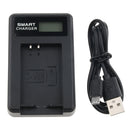 LP Battery Charger for Canon LP-E12, Compatible with Canon EOS M, M2, M10, M50, M100, 100D, Kiss M, Kiss X7, Rebel SL1, PowerShot SX70 HS Cameras