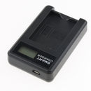 LP Battery Charger for Canon LP-E12, Compatible with Canon EOS M, M2, M10, M50, M100, 100D, Kiss M, Kiss X7, Rebel SL1, PowerShot SX70 HS Cameras