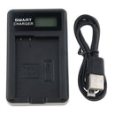 EN-EL14 LP Battery Charger for Nikon D3100, D3200, D3300, D3400, D3500, D5100, D5200, D5300, D5500, D5600, Df, Coolpix P7000, P7100, P7800 Cameras