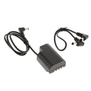 DMW-DCC12 DC Coupler for Panasonic GH5 GH4 GH3 GH3K GH4K Camera DMW-BLF19E Battery Repair Part & F970 Plate Adapter
