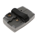 12V DV Battery Plate Adapter for BMPCC Camera Power Supply Cable Coiled Cord Charging Kit with L Bracket Standard 1/4 Inch Hole