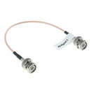 BNC Male Cable for Security Camera HD SDI Video Cord Wire Line Wide Application 20cm/8inch