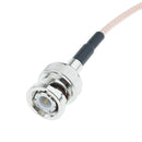 BNC Male Cable for Security Camera HD SDI Video Cord Wire Line Wide Application 20cm/8inch