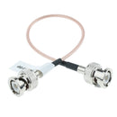 BNC Male Cable for Security Camera HD SDI Video Cord Wire Line Wide Application 20cm/8inch