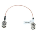 BNC Male Cable for Security Camera HD SDI Video Cord Wire Line Wide Application 20cm/8inch