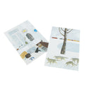 Wall Card Photo Props Paper Outdoor Indoor Theme Double-sided Textured Illustration for Home Shop Cafe Studio Decoration