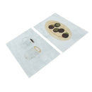 Wall Card Photo Props Paper Cup Fruit Theme Double-sided Textured Illustration for Home Shop Cafe Studio Decoration