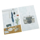 Wall Card Photo Props Paper Dining Table Theme Double-sided Textured Illustration for Home Shop Cafe Studio Decoration