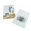Wall Card Photo Props Paper Dining Table Theme Double-sided Textured Illustration for Home Shop Cafe Studio Decoration