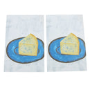 Wall Card Photo Props Paper Breakfast Theme Double-sided Textured Illustration for Home Shop Cafe Studio Decoration