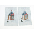 Wall Card Photo Props Paper House Plant Theme Double-sided Textured Illustration for Home Shop Cafe Studio Decoration
