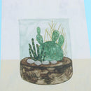 Wall Card Photo Props Paper House Plant Theme Double-sided Textured Illustration for Home Shop Cafe Studio Decoration