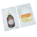 Wall Card Photo Props Paper Double-sided Textured Illustration for Home Shop Cafe Studio Decoration