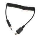 Remote Control Shutter Release Cable Cord RM-UC1 3.5mm Jack for Olympus E-M1 E-M5 E-M10 Mark II SP-510 SP-550 SP-560 Stylus 1 1S