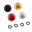 4 Packs Camera Convex Shutter Release Button Replacement Part for Fujifilm Canon Nikon etc