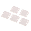 5 Pieces Hot Shoe Cover Protector Cap for Canon Nikon Olympus Pentax DSLR SLR ( White )