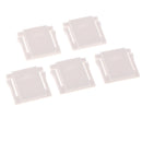 5 Pieces Hot Shoe Cover Protector Cap for Canon Nikon Olympus Pentax DSLR SLR ( White )