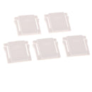 5 Pieces Hot Shoe Cover Protector Cap for Canon Nikon Olympus Pentax DSLR SLR ( White )