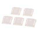 5 Pieces Hot Shoe Cover Protector Cap for Canon Nikon Olympus Pentax DSLR SLR ( White )
